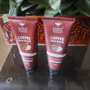 De-Tan removal Coffee Face Scrub 2 Pieces