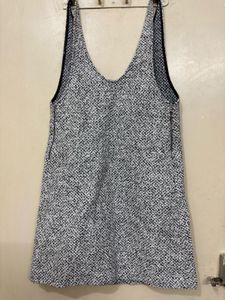 Patterned Sleeveless Dress