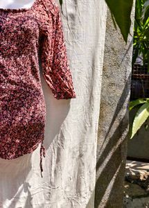 I. Floral Print dress