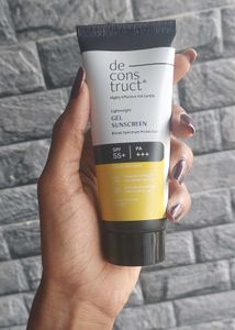 Deconstruct  Gel Sunscreen Spf 55+ Pa+++