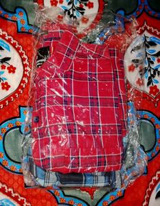 Red &amp; Blue Shirt.