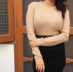 Stylish Beige Sweater