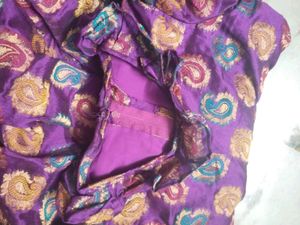 Ethnic Gown With Belt