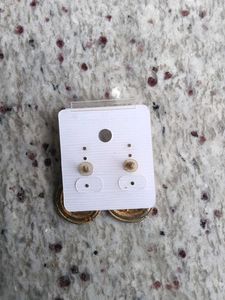 Elegant Gold-Tone Drop Earrings