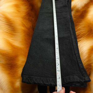 Black Flare Jeans - Retro Style