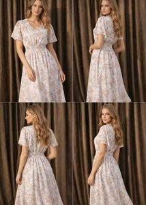 Floral Print Midi Dress