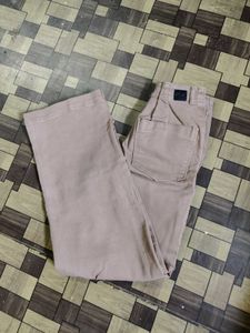 Wide Leg Tan Pants