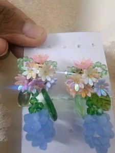 Pastel Bloom Party Earrings | Brand New