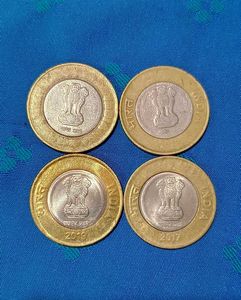 Die Misprint Error Coins 10 Rupees, Collectable