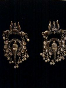 Ethnic Ganesha Earrings