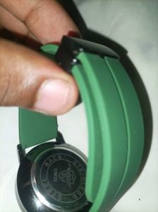 Green Analog Watch