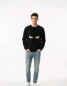 Fendi Eyes Sweater