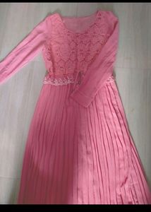 Peach Colour Gown