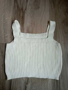 Knitted Crop Top.