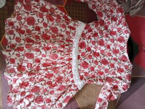 Floral Print Mini Dress