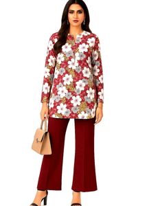 Designer Cord Set With Floral Print