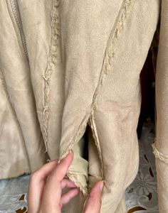 Cozy Faux Suede &amp; Fur Jacket