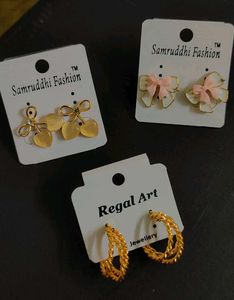 Combo of 3 Earrings 🎀✨
