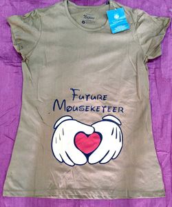 Cute 'Future Mouseketeer' Tee for Mommy