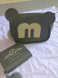 Cute Bear-Shaped Shoulder Bag