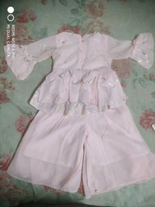 Baby Girl Plazo Dress