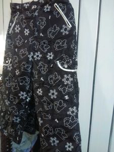 Kids Black Trouser Pant