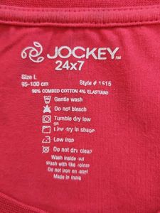 Red Casual T-Shirt