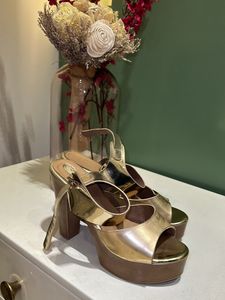 Gold Heels