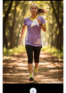 Purple Graphic T-shirt