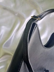 Leather Black Sling Bag
