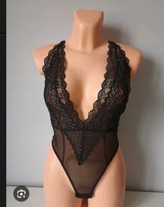 Black Lace Bodysuit