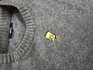Simpson Sweater Charcoal Colour