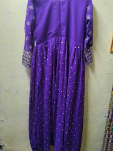 Violet Ethnic Gown