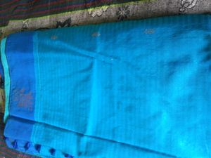 Blue Rashme Saree