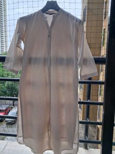 White Cotton Kurta