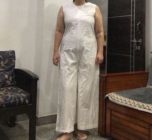 Pure White Jumpsuit