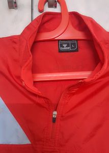 HUMMEL BRAND SPORTS FULL HANDS LIGHT WEIGHT JACKET