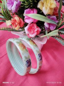 Floral Bangle Set