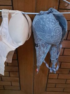 Combo Of Four Imported Fabric Bra N Panty