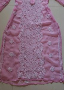 Beautiful  Pink Kurti