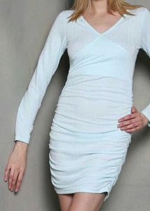 Ruched Bodycon Mini Dress