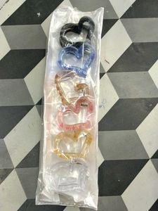 Heart Hair Clips - 54 Pack