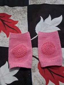 Pink Baby Knee Pads