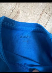 zudio Blue Juice Box Graphic Tee