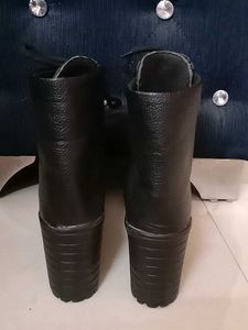 Black High Heel Boots