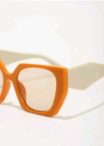 🍊Cutie Orange Frame Sunglasses