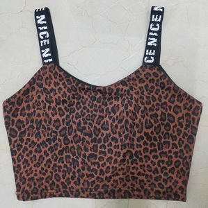 Leopard Print Two-Piece Set