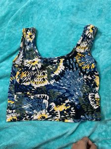 Floral Print Tank Top