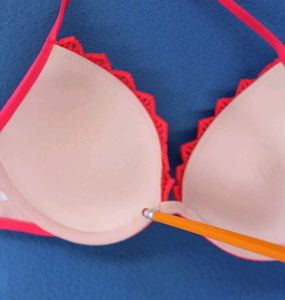 Crochet Bikini Top - Coral