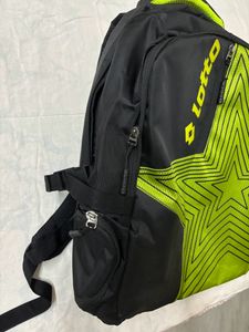 🆕Lotto Black Laptop Backpack